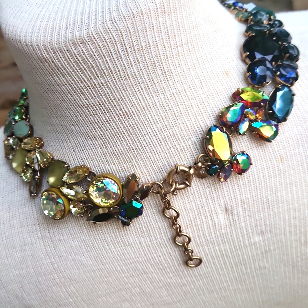 J. Crew Brulee Choker Style Statement Necklace - Picture 8 of 17